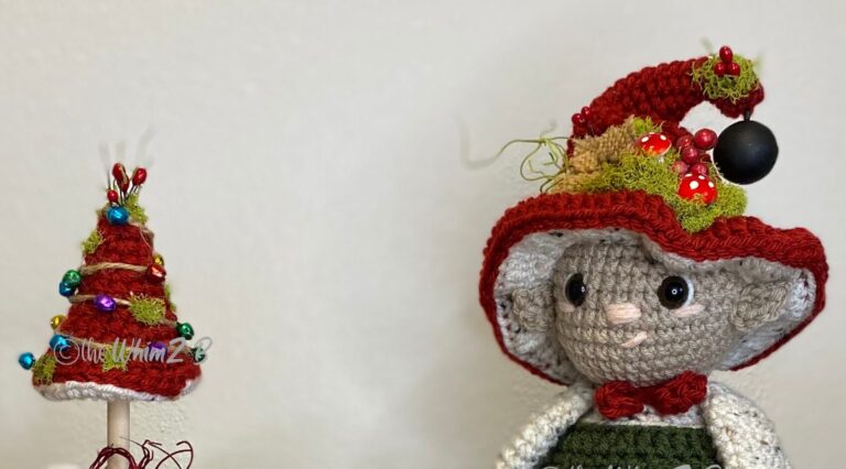 A woodland elf crochet pattern