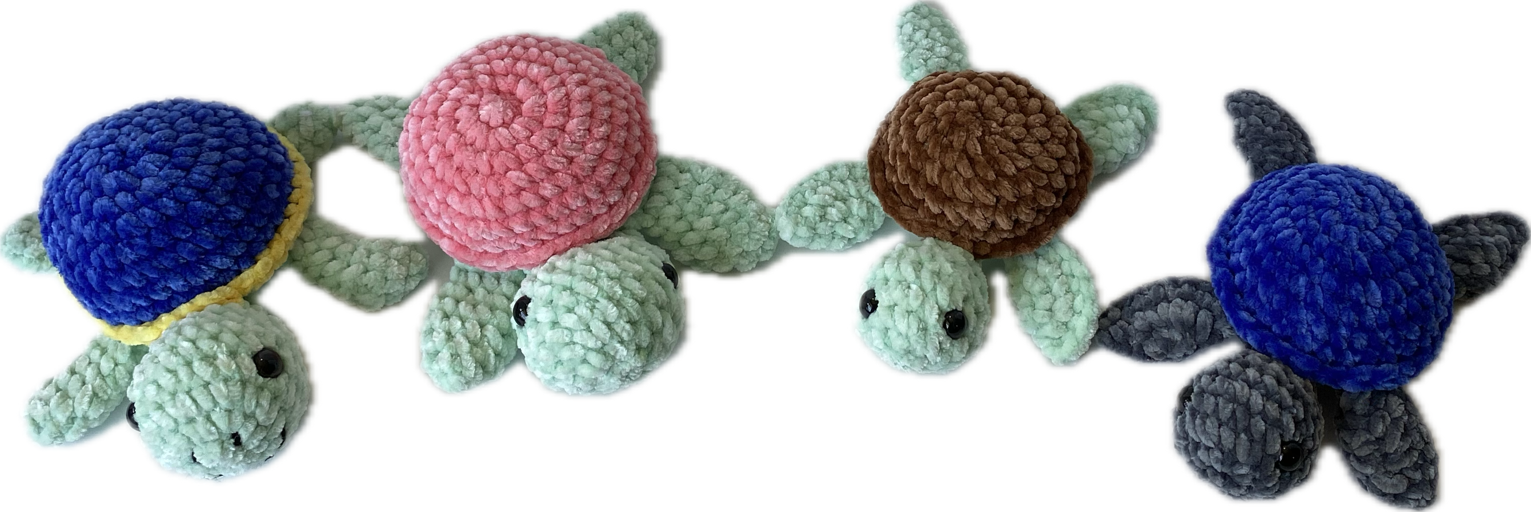 crocheted sea turtles. finding the perfect pattern