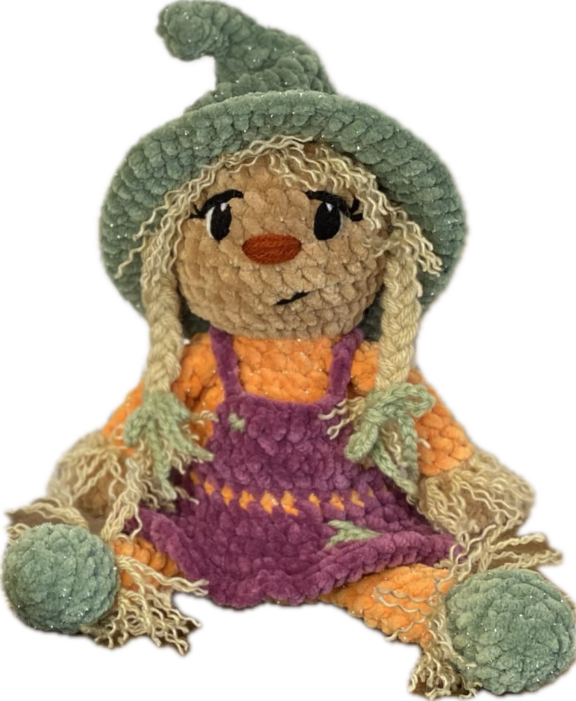 girl scarecrow crochet pattern